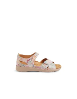 BRONN XW ZR NUDE FLORAL ALMOND SOLE LEATHER