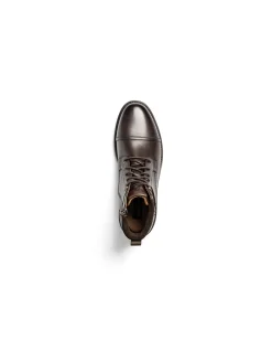 BROOKDALE MILITARY BOOT - CHOCOLATE