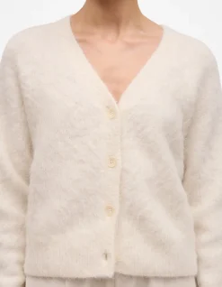 Brushed Alpaca Cardigan