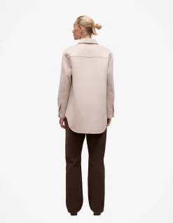 Brushed Wool Shacket