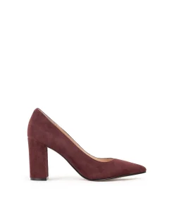 BRYNLEY85 BLOCK HEEL POINTED PUMP