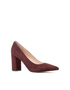 BRYNLEY85 BLOCK HEEL POINTED PUMP