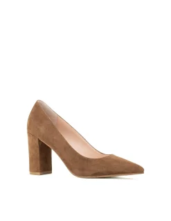 BRYNLEY85 BLOCK HEEL POINTED PUMP