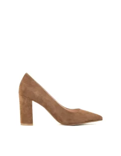BRYNLEY85 BLOCK HEEL POINTED PUMP