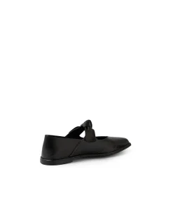 Buble Mi Bow Strap Leather Ballet Flats