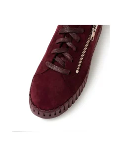 BUMP DJ BURGUNDY BURGUNDY SOLE SUEDE