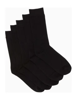 Business Crew Socks 5 Pack