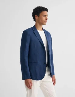 3 BUTTON LINEN MILTON BLAZER