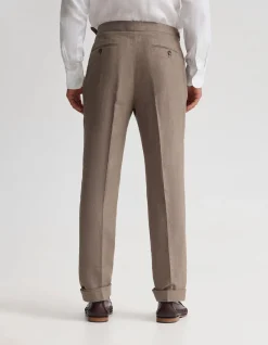 BYRON LINEN BLEND PANTS