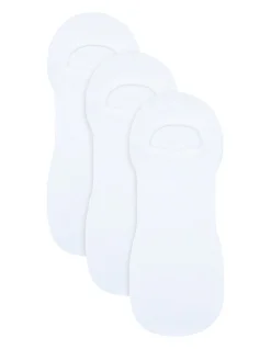 BY UNDERWORKS MENS CUSHIONED NO SHOW SOCK WITH BAMBOO 3 PACK