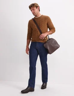CABLE KNIT SWEATER