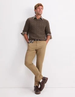 CABLE KNIT SWEATER