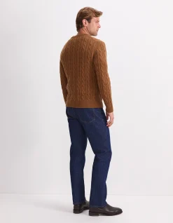 CABLE KNIT SWEATER