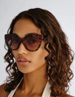 CALISTA ROSE CAT-EYE SUNGLASSES