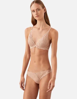 CALVIN KLEIN INSTINCT LIGHTLY LINED PLUNGE BRA