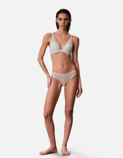 CALVIN KLEIN INSTINCT LIGHTLY LINED PLUNGE BRA