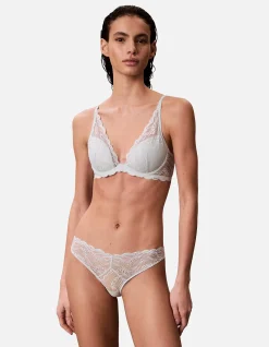 CALVIN KLEIN INSTINCT LIGHTLY LINED PLUNGE BRA