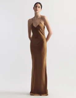 CAMI SILK GOWN