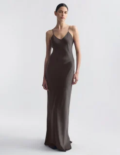 CAMI SILK GOWN