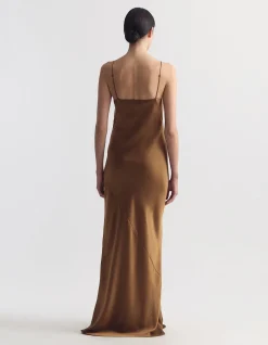 CAMI SILK GOWN