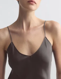 CAMI SILK GOWN