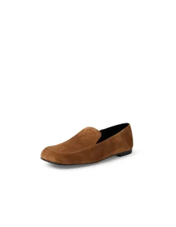 Cammie Square Toe Suede Loafers