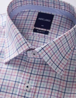 CAMOGLI CHECK SLIM FIT SHIRT