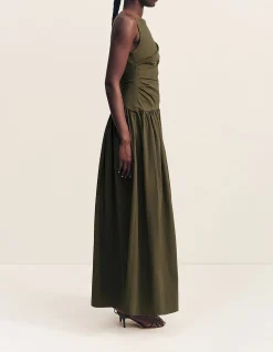 Campbell Square Neck Maxi Dress