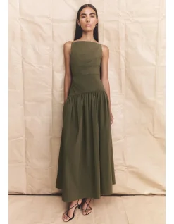 Campbell Square Neck Maxi Dress