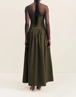 Campbell Square Neck Maxi Dress