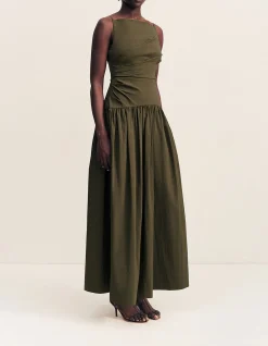 Campbell Square Neck Maxi Dress