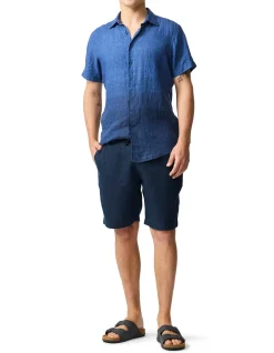 CANNONS CREEK SHORT SLEEVE SPORT FIT SHIRT-ECLIPSE