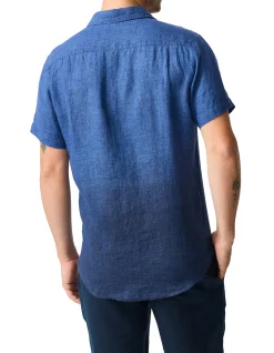 CANNONS CREEK SHORT SLEEVE SPORT FIT SHIRT-ECLIPSE