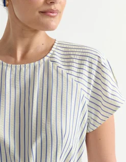 CAP SLEEVE TIE DRESS