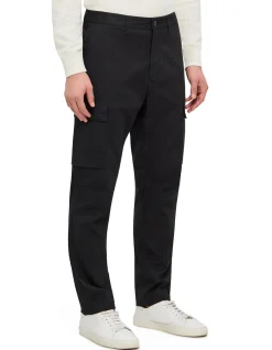Cargo Badge Pocket Cotton Trousers