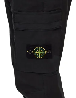 Cargo Badge Pocket Cotton Trousers