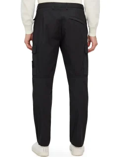 Cargo Badge Pocket Cotton Trousers