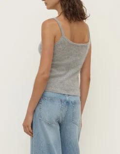 Carina Wool Tank Grey Marle