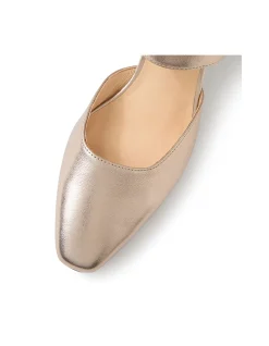 Caris Buckled Strap Mid Heel Mary Jane Shoes