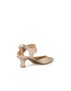 Caris Buckled Strap Mid Heel Mary Jane Shoes
