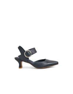 CARIS DJ NAVY LEATHER