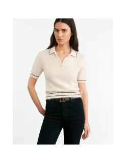 CARLINE CASHMERE POLO