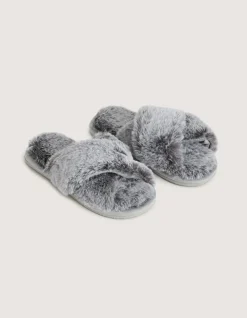 CARLSON SLIPPER X-SMALL / SMALL SLIPPERS IN SMOKE
