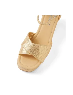 CARLY MI PALE GOLD SYN RAFFIA