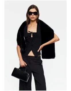 Carmela Luxe Faux Fur Scarf