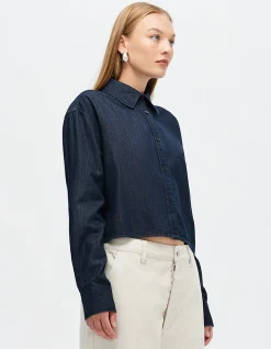 Carolyn Crop Shirt