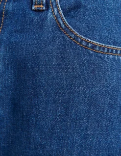 Carrie Slouch Wide Leg Denim Jean