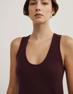 Cashmere Scoop Tank Top