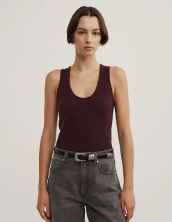 Cashmere Scoop Tank Top