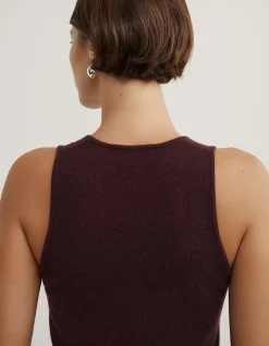 Cashmere Scoop Tank Top